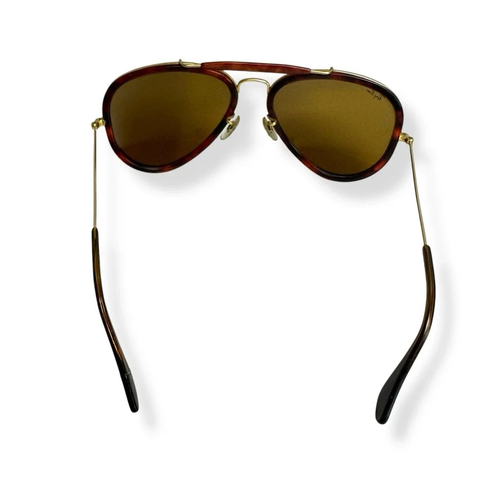 VTG Ray-Ban Bausch & Lomb Road Spirit 62mm Sunglasses - 80s Tortoise W0743 62-14